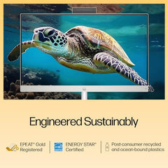 HP All-in-One, Intel Core Ultra 7 155U (16GB DDR5,1TB SSD) IPS, 300 nits, Anti-Glare, 27inch(68.6cm) FHD, Win11, M365, Office24, Shell White, 6.72kg, FHD IR tilt Camera w/Privacy shuttter, 27-cr1009in
