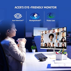 Acer SA272U P1 27 Inch WQHD 2560×1440 IPS Monitor|144Hz Refresh Rate | 1ms VRB | HDR10 | AMD FreeSync | 1 x HDMI (2.0) + 1 x DisplayPort (1.4) | Built-in Speakers | Ultra-Slim 7.2mm Design | Eye Care