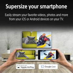 Sony 108 cm (43 inches) BRAVIA 2M2 Series 4K Ultra HD Smart LED Google TV K-43S25M2