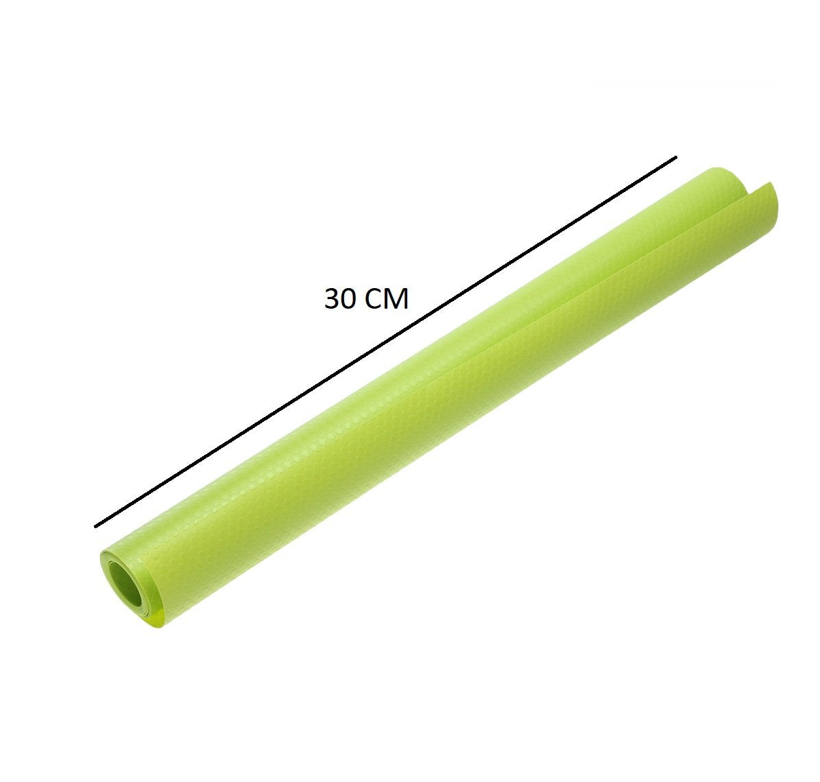 SYGA 3 Piece Useful and Multipurpose Full Length (30 x 150 cm) Green Anti Slip Grip, Non Slip Liner, Skid Resistant Mat