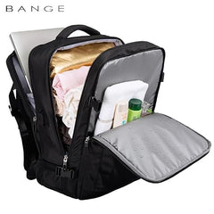 Red Lemon Bange Urban Pack Laptop Backpack for men and women | Multi-Compartment Water Resistant Business Travel Laptop Backpack upto 17" (Black N)