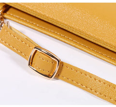 MOMISY Women Cellphone Sling Bag Card Holder Wallet Purse Clutch Handbag Crossbody Shoulder Bag for Girls (Yellow)