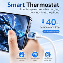 AmazXp 30W Type C to Lightning Cable Compatible with iPhone