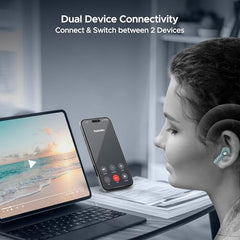 boAt 2026 Launch Nirvana Ion TWS Earbuds (Lunar Black) | Massive 120 Hours Playtime, Quad Mics ENx™ Tech, Multipoint Connectivity, In-Ear Detection, Dual EQ Modes, and BEAST™ Mode