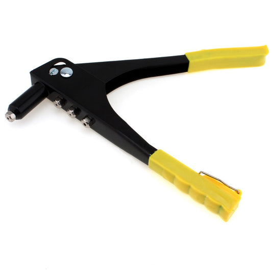 SYGA Rivet Gun,Rivet Hand Repair Fastening Tools Riveter,Heavy Duty Hand Riveter Pop Rivet for Metal,Wooden and Plastic for Sheet Metal,Automotive and Duct Work
