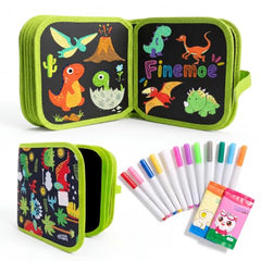 FINEMOE Erasable Doodle Book for Kids, Reusable Drawing Coloring Book ...
