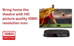 Airtel DTH HD Set Top Box |1 Month Ultimate Hindi Pack |Recording Feature