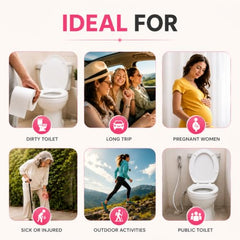 MILDCARES Disposable Stand and Pee Device for Women (Pack of 2, 10 Units Each) | Hygienic Female Urination Device | Ideal for Travel, Public Toilets, Camping & Pregnancy Use
