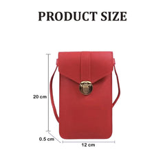 MOMISY Cell Phone Holster Bag-Red