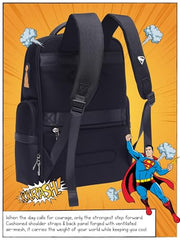 FUR JADEN Structured Smart Tech Backpack I 15.6 Inch Laptop Compartment with In-Built Tablet Sleeve I USB-C and USB-A Charging Port I Anti-Theft Pocket I Ventilated, Padded & Ergonomic (ClarkKent)