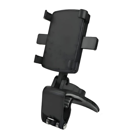 MOMISY Car Mount Adjustable Car Mobile Phone Holder Stand Universal Long Arm, for Dashboard & Windshield, 360° Rotational, Strong Suction Cup for Smartphones (Spring)