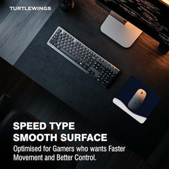 TURTLEWINGS F1 Car on Racetrack Design Mouse Pad