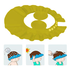 SYGA 2 Pcs Baby Shampoo Shower Bathing Protection Bath Soft Cap Soft Adjustable Visor Hat for Toddler, Baby, Kids, Children(Color May Vary)