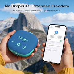 Tribit StormBox Micro 3 Bluetooth Speaker, 13W, IP68, 24H Playtime, Black | XBass, Carry Strap, Magnetic Mount, Bluetooth 6.0, Custom EQ, Built-in Mic, Stereo TWS Pairing, Outdoor, Cycling, Type-C