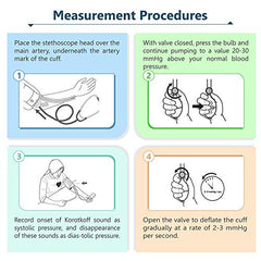 ELKO Clock Type Aneroid Sphygmomanometer Blood Pressure Apparatus | Comfortable Cotton Cuff