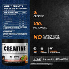 AS-IT-IS ATOM Creatine Monohydrate 100g - 32 Servings |Blue Razz Flavour