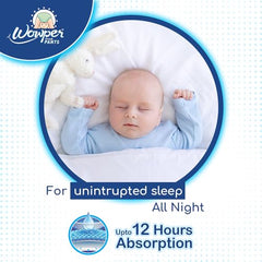 Wowper Easy Pants Baby Diaper | Medium Size Diapers | Diapers with Wetness Indicator | Upto 12 Hrs Absorption | 7-12 Kg | 34 Counts
