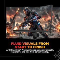 HP OMEN 27 inch FHD 165Hz Gaming Monitor,(68.6cm),FHD(1920 x 1080),400 nits,Pivot-Rotation,Anti-Glare, Eye Ease,8.08kg
