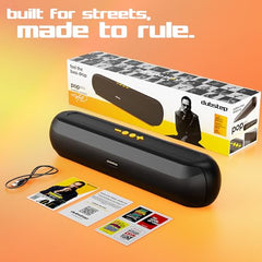 Dubstep Pop 600 Wireless Speaker, 15 Hrs Playtime, 52mm Driver, TWS Pairing, 6W Output Bluetooth Speakers (Grey)