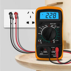 SYGA Digital Multimeter LCD AC DC Measuring Voltage Current for Indoor Outdoor Professional Use
