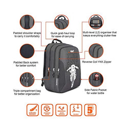 Wildcraft Motorcyle Stories 3 Compartment Laptop Backpack 45L