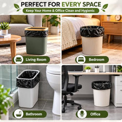 Warmfinity Garbage Bags for Dustbin, 19 x 21 Inches | Pack of 30, Medium Size