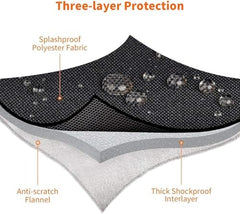 Dynotrek Protector 11.6-12.9 inch Tablet Laptop Sleeve, Denim Grey