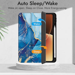 Robustrion Cover for Xiaomi Mi Pad 8/8 Pro/Xiaomi Pad 7/7 Pro 11.2 inch Cover Case with [Pencil Holder], Trifold Flip Case Cover for Xiaomi Pad 7/8 Cover [Auto Sleep Wake] - Black