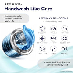 IFB 11 Kg 5 Star, Ai DOS, OXYJET, 9 Swirl Wash, Steam Refresh, Eco Inverter, WiFi, DeepClean® Fully Automatic Front Load Washing Machine(EXECUTIVE PLUS OXN 1114, 2X Power Steam®,Inbuilt Heater,Silver)