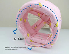SYGA 1 Piece Infant, Toddler & Baby Child Helmet Head Protector Cushion Bonnet_Crown_Pink