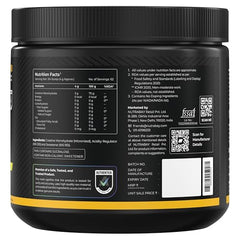 Nutrabay Pure Series Micronised Creatine Powder Monohydrate, Pre/Post Workout Bodybuilding, Crossfit Supplement, 250 g (Unflavoured)