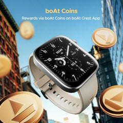 boAt Storm Call 3 w/TBT Navigation, Daily Activity Tracker, DIY Watch Face Studio,700+ Active Modes, 1.83" (4.6 cm) HD Display Fitness Smart Watch for Men & Women(Black Metal)