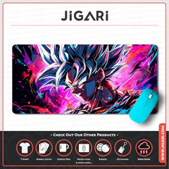 JIGARI Extended Anime Large Mouse Pad (11 x 23 Inch) | Gaming Mousepad for Laptop, Desktop & Keyboard | Smooth Surface | Anti-Slip Rubber Base (Zoro - Sword Master - One Piece (P08))