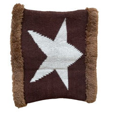MOMISY Kids Winter Hat and Scarf Set, 2Pcs Warm Knit Beanie Cap and Scarf for 5-10 Years Old (Brown)