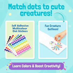GLUN® Pack of 12 Children's Cartoon Water Magic Painting Book with Water-Based Marker, Different Magical Scenes