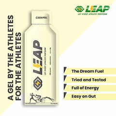 LEAP Endurance Gels, Coffee Non Caffienated, 10 Sachets