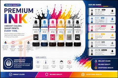 Trendvision GI-71 Combo Ink Bottle - Compatible with Canon PIXMA G1020, G2020, G2020 NV, G2021, G2060, G3020, G3020 NV, G3060 Printers