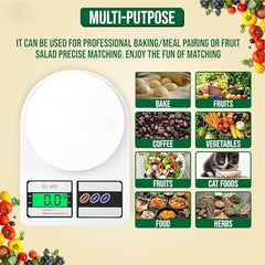 Weighing scale, Weight Machine for Kitchen, Kitchen Weighing Scale,SF-400 Weight Machine for Shop, Food Weighing Scale, Multipurpose Portable Electronic Digital Weighing Scale