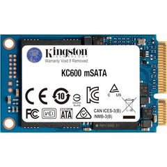 Kingston 512GB KC600 SATA 3 2.5"(6.35cm) Internal SSD (SKC600/512G)