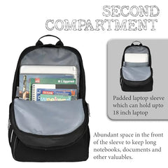 F Gear Colorado Nvy ylw 39L Large Casual backpack with Organizer Bottle compartment Water resistant lightweight, Gifts for Men Women Boys Girls Adults, College/School/Tuition/Travel Bag
