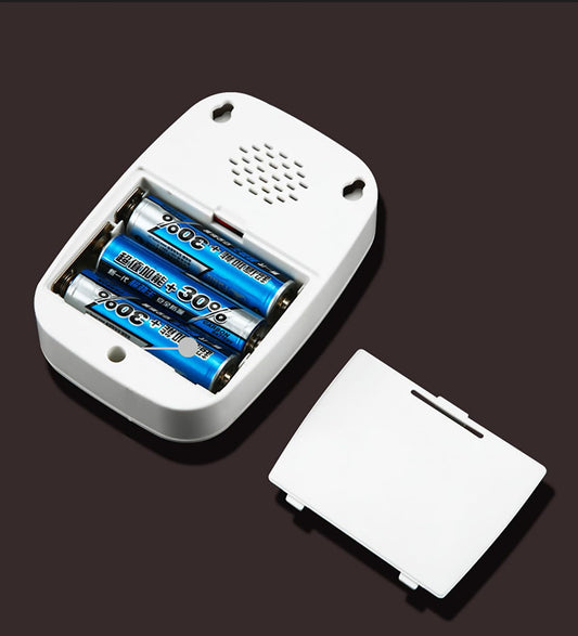 SYGA Doorbell Wireless Household Battery Type DC Full Battery Unplugged Wireless Doorbell One Drag One Waterproof(ONEBELL-ONE-RING-WHITE)