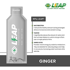 LEAP Endurance Gels, Coffee Non Caffienated, 10 Sachets