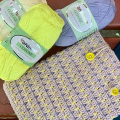 Vardhman Threads Cotone DK Weight Yarn - 51% Cotton 49% Acrylic Blend - 100g Ball 250m Length - Perfect for Knitting Crochet Amigurumi (Turquoise Blue)