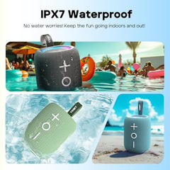 Tribit StormBox Mini+ Portable Bluetooth Speaker, 12W 360° Surround Sound