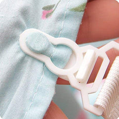 SYGA 4 Pieces Adjustable Bed Sheet Gripper Clip Holder-Bed Sheet Fasteners Suspenders-Bed Sheet Holder Tie(White)