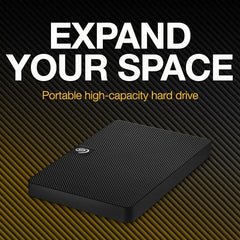 Seagate Expansion 5TB External HDD - USB 3.0 for Windows and Mac with 3 yr Data Recovery Services, Portable Hard Drive (STKM5000400)