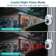 Maizic Smarthome Mini Fox 5MP UHD Wi-Fi Indoor CCTV Camera for Home with Color Night Vision, Motion Tracking, Two Way Talk and Multi Users View