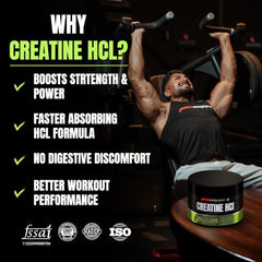 ProSupps Creatine HCL Powder - 90g | 60 Servings | Creatine Powder - Supports Energy, Strength & muscle recovery during workout | Creating Gym Supplements for Men & Women (Lemon Lime)
