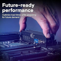 Crucial RAM 16GB DDR5 5600 MHz CL46 (16Gbit) Desktop Memory CT16G56C46U5