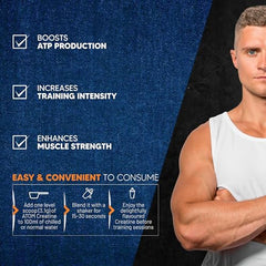AS-IT-IS ATOM Creatine Monohydrate 100g - 32 Servings |Blue Razz Flavour